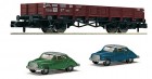 820001 Fleischmann Flat car loaded with vehicles DKW